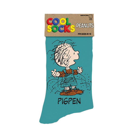 Cool Socks Men's Crew Socks - Pigpen (Peanuts)