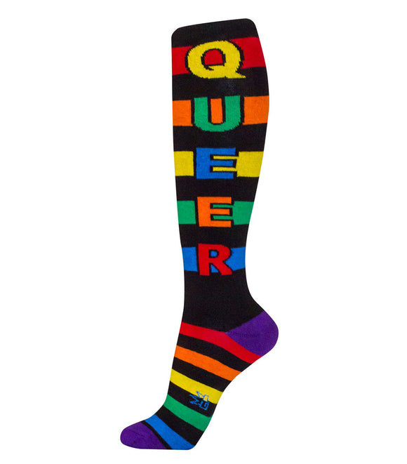 Gumball Poodle Unisex Knee High Socks - Queer