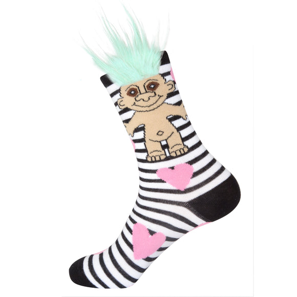 Gumball Poodle Unisex Crew Socks - Prisoner of Love Troll [Good Luck Trolls]