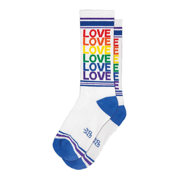 Gumball Poodle Ribbed Gym Socks – Love