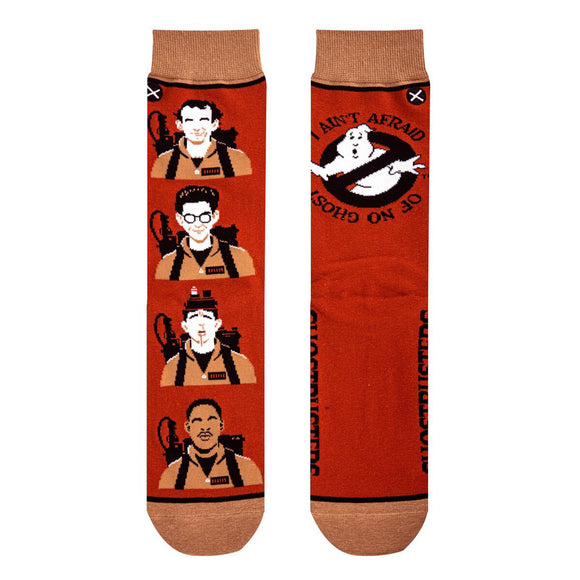 Odd Sox Men's Crew Socks - I Aint Afraid (Ghostbusters)
