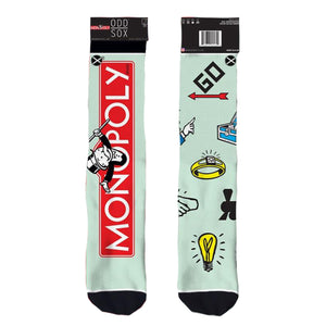 Odd Sox Men's Crew Socks - Monopoly
