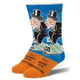 Odd Sox Men's Crew Socks - Advance to Go (Monopoly)