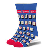 Cool Socks Men's Crew Socks - Scrabble Letters