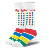 Cool Socks Men's Crew Socks - Twister Colours