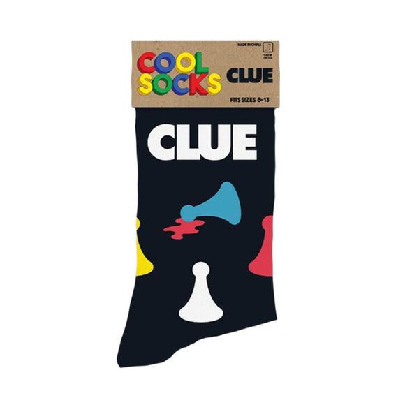 Cool Socks Men's Crew Socks - Clue Pieces