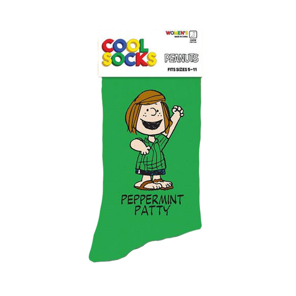 Cool Socks Women's Crew Socks - Peppermint Patty (Peanuts)