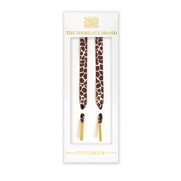 The Shoelace Brand - Classic Giraffe Shoelaces (100cm)