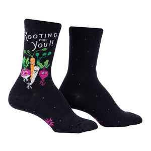 Sock It To Me Women's Crew Socks - Rooting For You