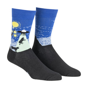 Sock It To Me Men's Crew Socks - The Starry Flight