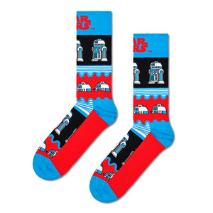 Happy Socks x Star Wars Men's Crew Socks - R2-D2