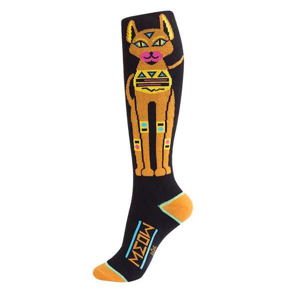 Gumball Poodle Unisex Knee High Socks - Walk like an Egyptian Cat
