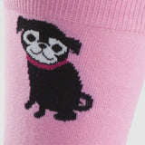 Sock It To Me Women's Crew Socks - Pink Pugs