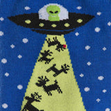 Sock It To Me Men's Crew Socks - Alien Who Stole Christmas
