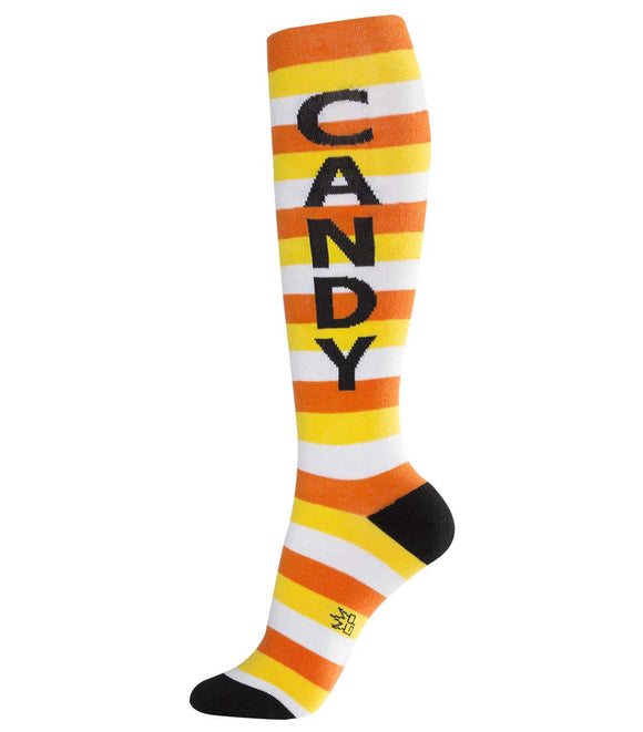 Gumball Poodle Unisex Knee High Socks - Candy Striped
