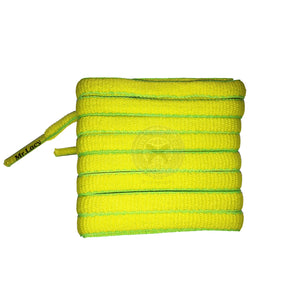 Mr Lacy Slimmies - Yellow & Green Shoelaces