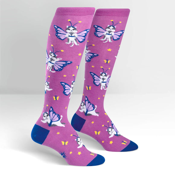 Sock It To Me Women's Funky Knee High Socks - Catterfly