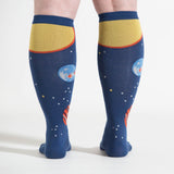 Sock It To Me STRETCH-IT Unisex Knee High Socks - Planets