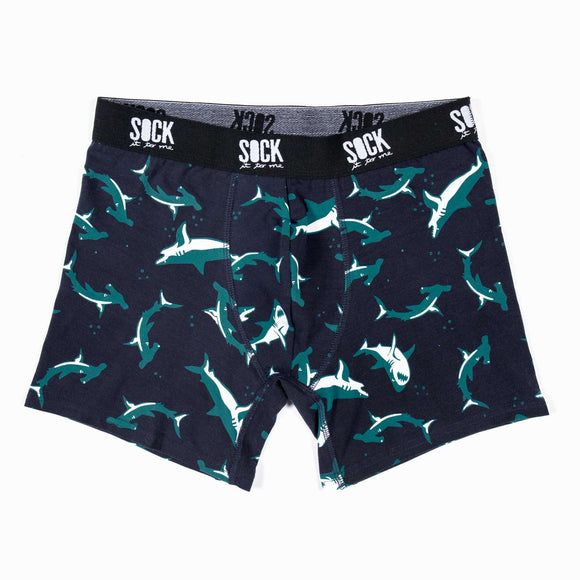 Sock It To Me Men's Underwear - Shark Attack - Medium