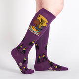Sock It To Me Women's Knee High Socks - Cleo-catra!