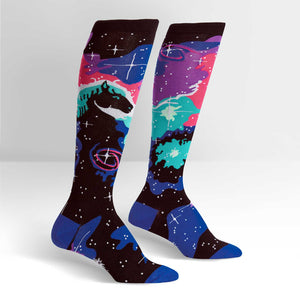 Sock It To Me Women's Knee High Socks - Horsehead Nebula