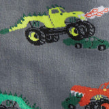 Sock It To Me Kids Crew Socks - Monster Trucks (7-10 Years Old)