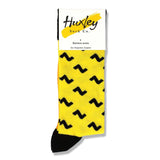 Huxley Sock Co. Men's Crew Socks - Brand Under Construction (Bamboo Socks)