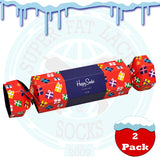 Happy Socks Women's Present Cracker Gift Box - 2 Pack