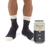 Luckies of London Men's Crew Socks - Stout (Beer)