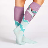 Sock It To Me Women's Knee High Socks - Winged Warrior