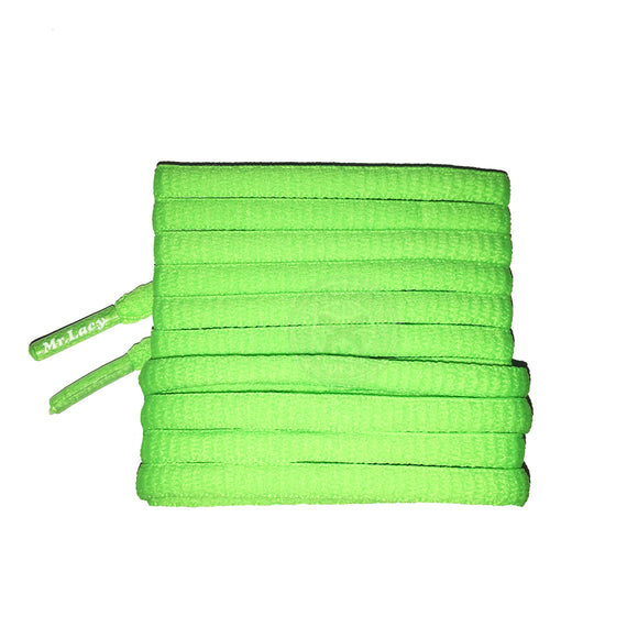 Mr Lacy Runnies Hydrophobic - Neon Green Shoelaces