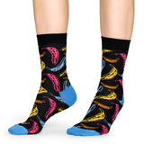 Happy Socks x Andy Warhol Women's Crew Socks - Banana