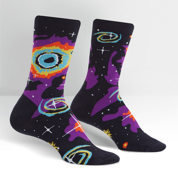 Sock It To Me Women's Crew Socks - Helix Nebula