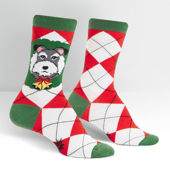 Sock It To Me Women's Crew Socks - Deck The Paws