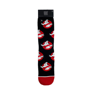 Odd Sox Men's Crew Socks - Ghostbusters Logos