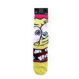 Odd Sox Men's Crew Socks - Grossbob (Spongebob Squarepants)