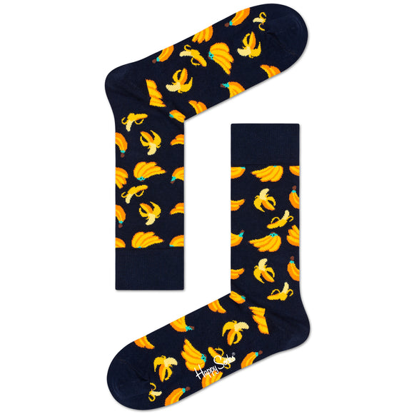 Happy Socks Women's Crew Socks - Banana