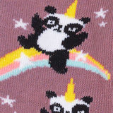 Sock It To Me Kids Crew Socks - Pandacorn (7-10 Year Olds)