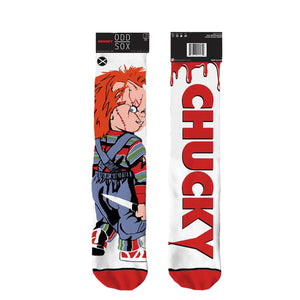 Odd Sox Men's Crew Socks - Chucky's Revenge (Chucky)