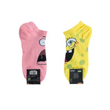 Odd Sox Unisex Ankle Socks - Spongebob Faces