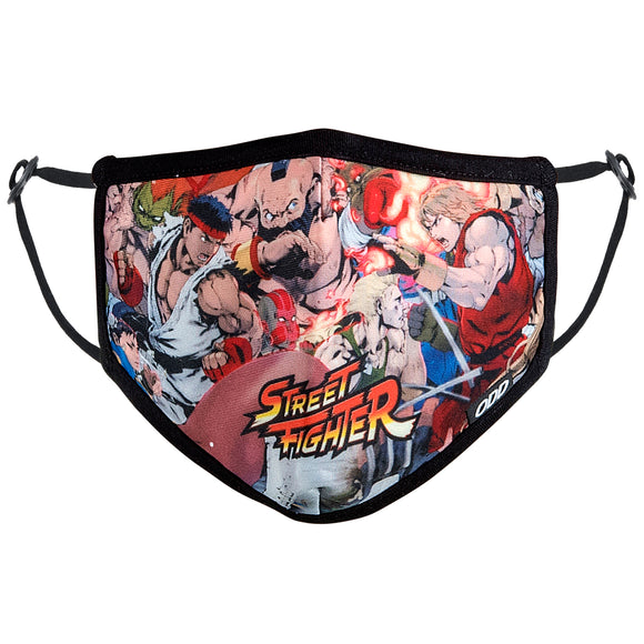 Odd Sox Face Masks - Street Fighter II: Rumble (One Size)