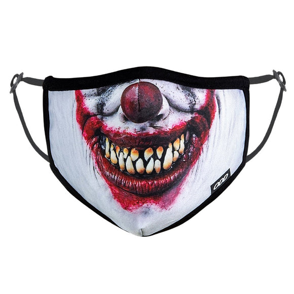 Odd Sox Face Masks - Evil Clown (One Size)
