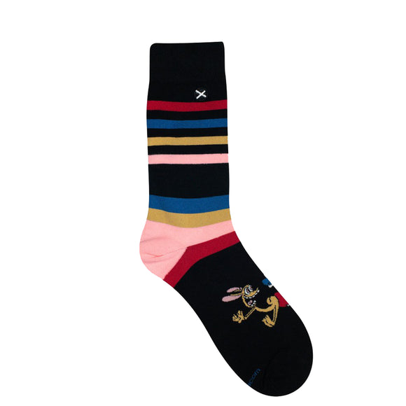 Odd Sox Men's Dress Socks - Ren & Stimpy