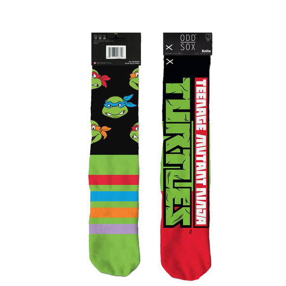 Odd Sox Men's Crew Socks - The Turtles (TMNT)
