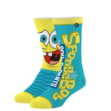 Odd Sox Men's Crew Socks - Spongebob Big Face