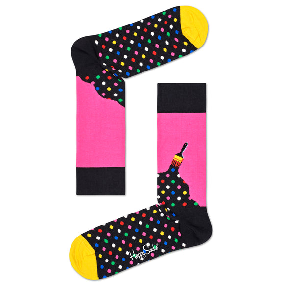 Happy Socks Women's Crew Socks - Paint