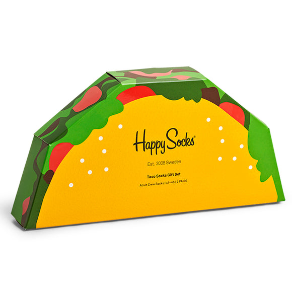 Happy Socks Men's Taco Gift Box - 2 Pack