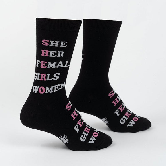 Sock It To Me Women's Crew Socks - SHERO