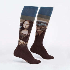 Sock It To Me Women's Knee High Socks - Mona Lisa