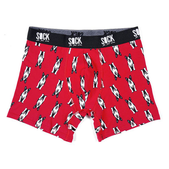 Sock It To Me Men's Underwear - Boston Terrier (Medium)
